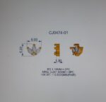 Custom listing for Maariyah for 18k flatback