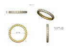 Custom listing for Sonmi - Full eternity ring - Image 2